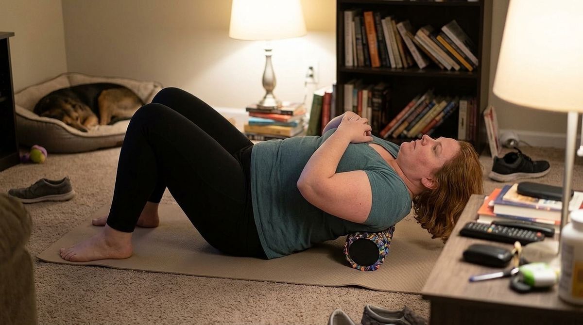 Foam Roller for Upper Back Pain: What Actually Works