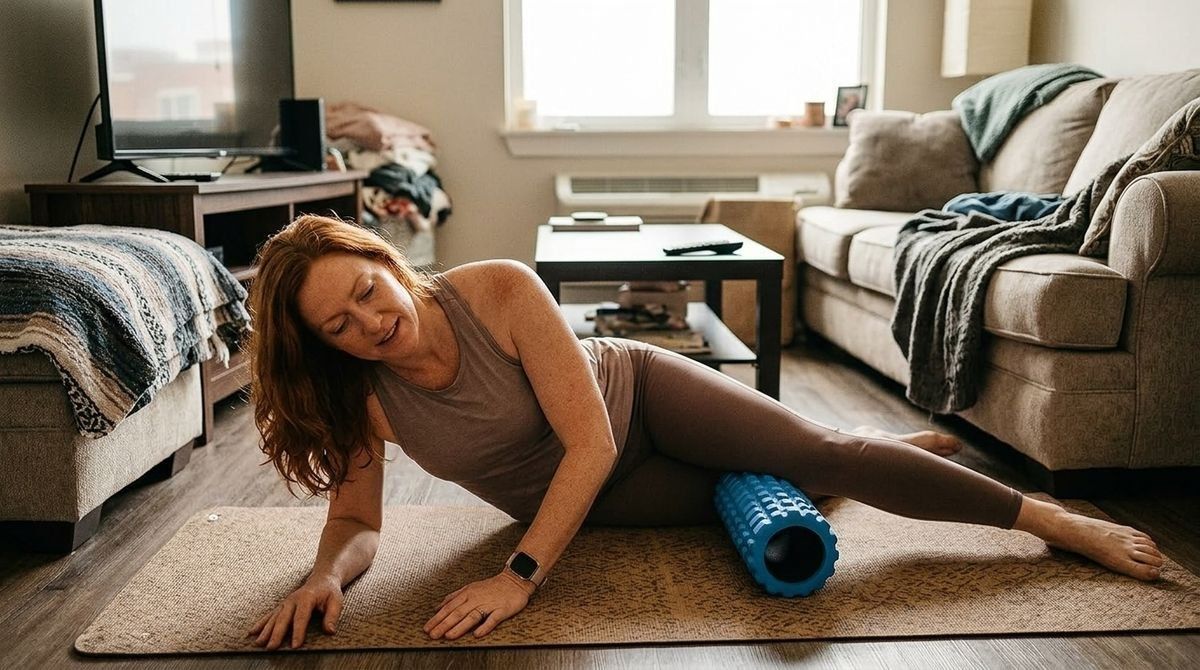 How to Foam Roll Inner Thighs Without Pain