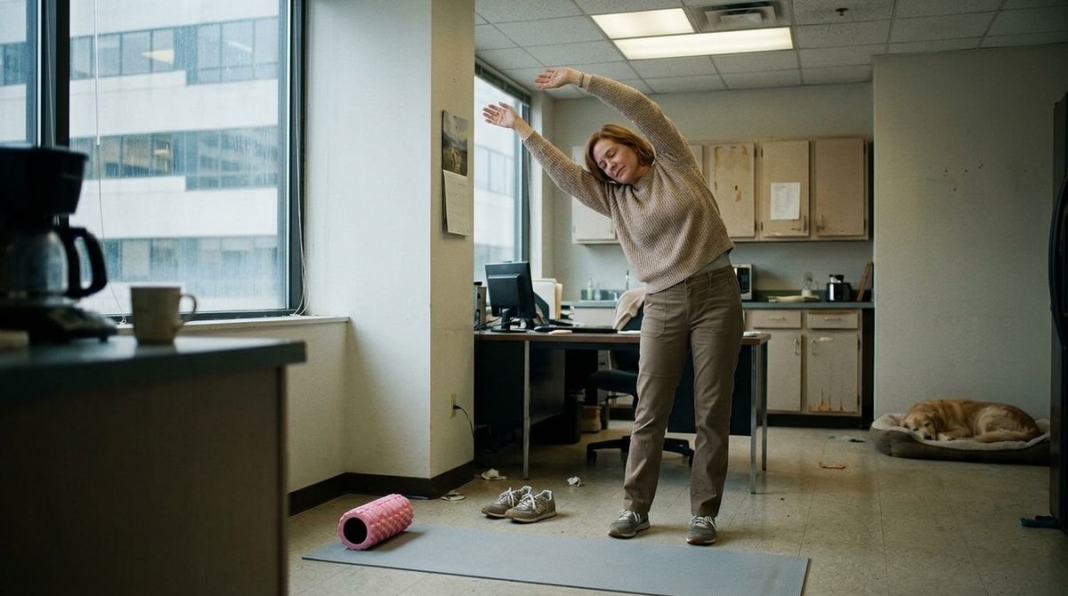 Best Foam Roller Size for Office Use: What Actually Works at Your Desk