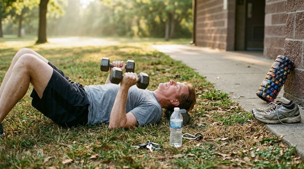 Chest Workout Exercises Dumbbells: No-Bench Home Guide