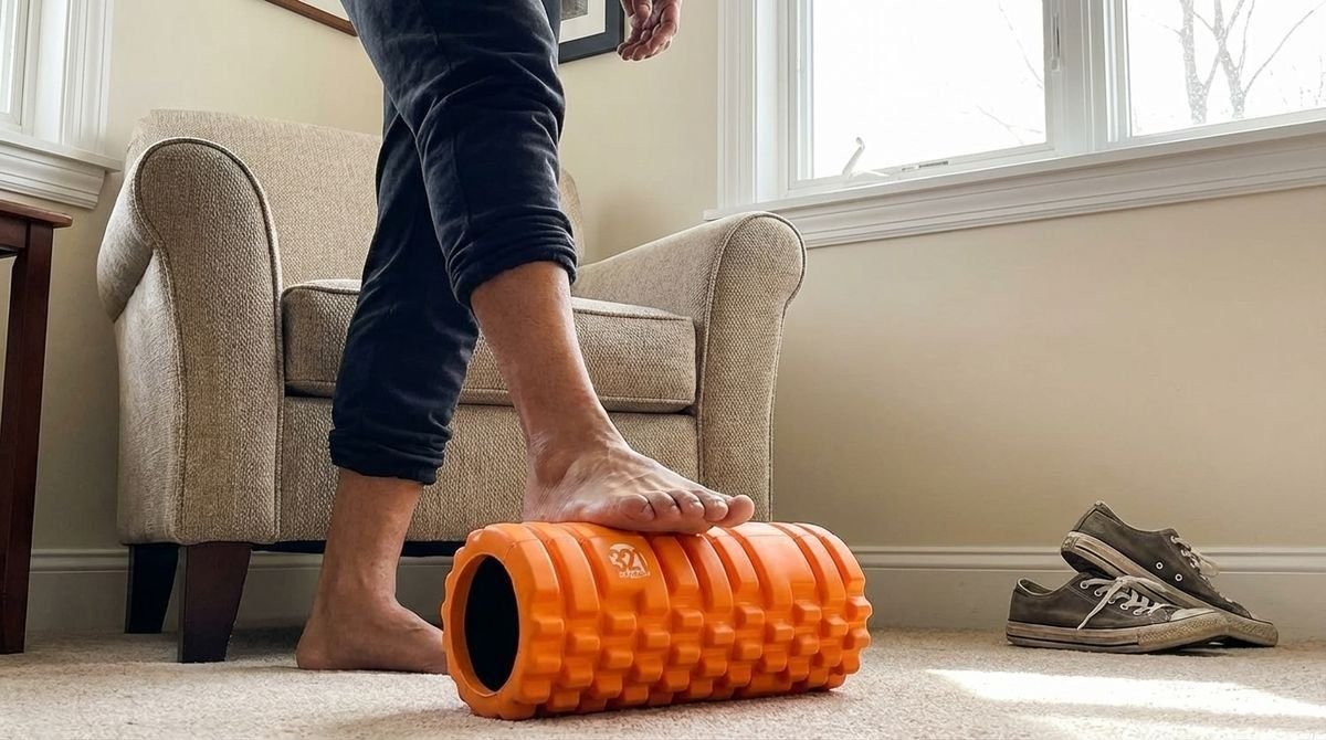 Foam Rolling for Plantar Fasciitis: What Actually Helps