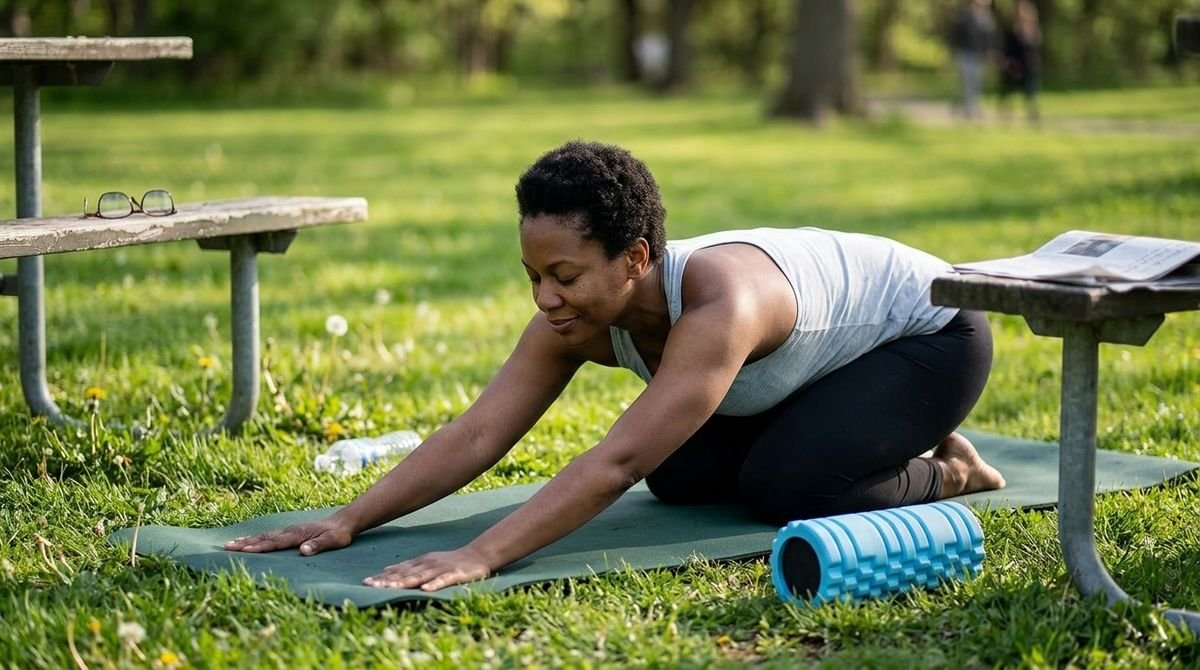 Foam Rolling Routine for Middle Splits