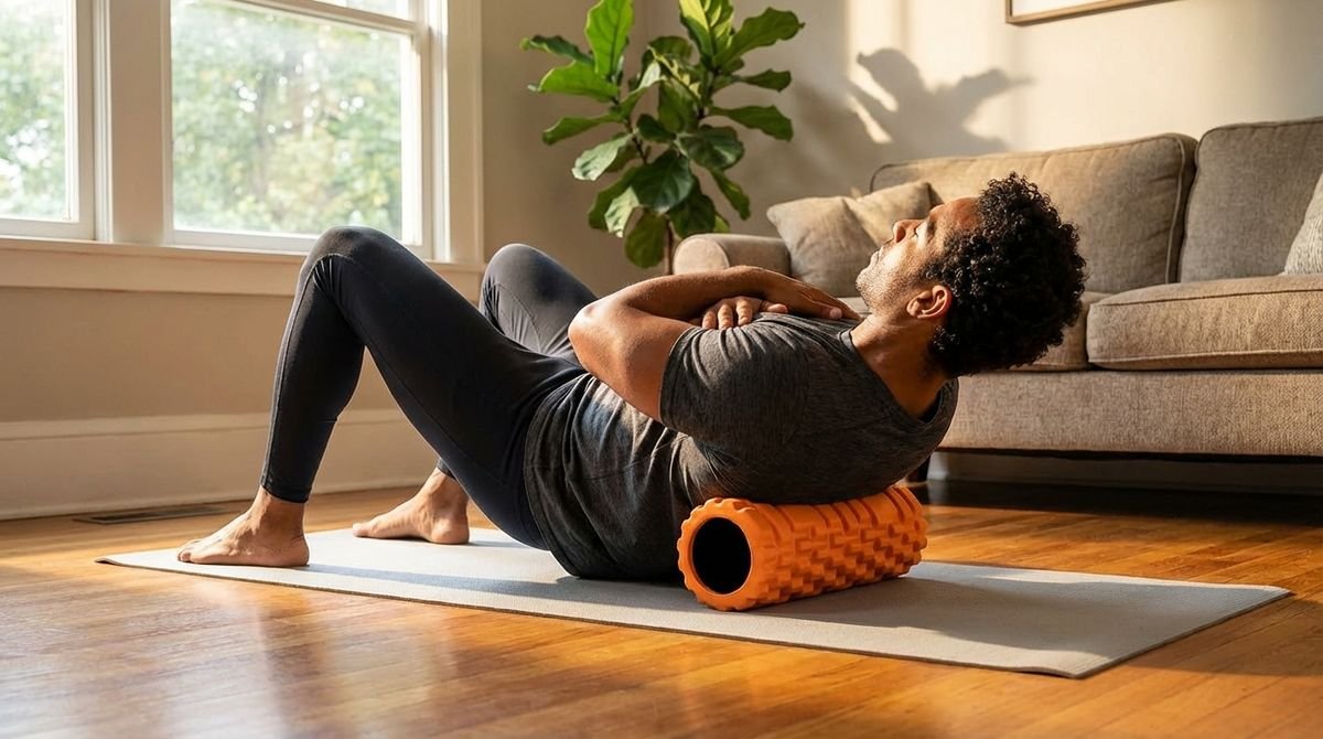 Foam Rolling Upper Back: Release Tension in Minutes